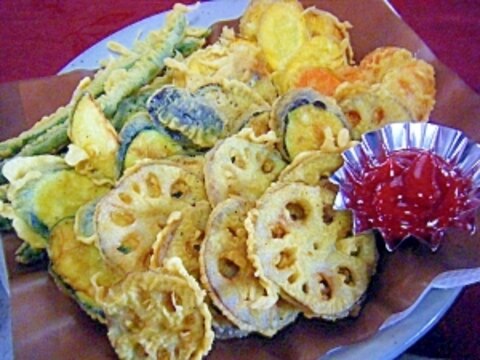 パコラ風  野菜のフリッター